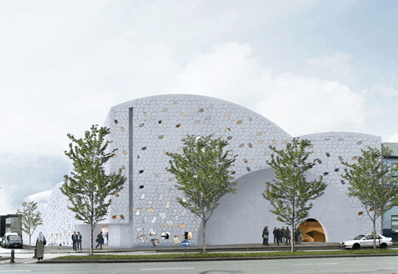 The mosque will be built in Dortheavej, an area in northern Copenhagen. The mosque will be built in Dortheavej, an area in northern Copenhagen.