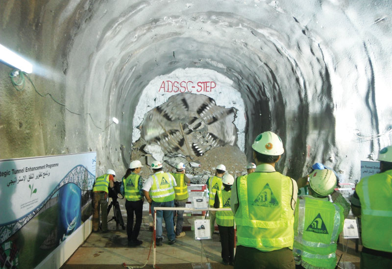 Strategic Tunnel Enhancement Program (STEP) in Abu Dhabi. Strategic Tunnel Enhancement Program (STEP) in Abu Dhabi.