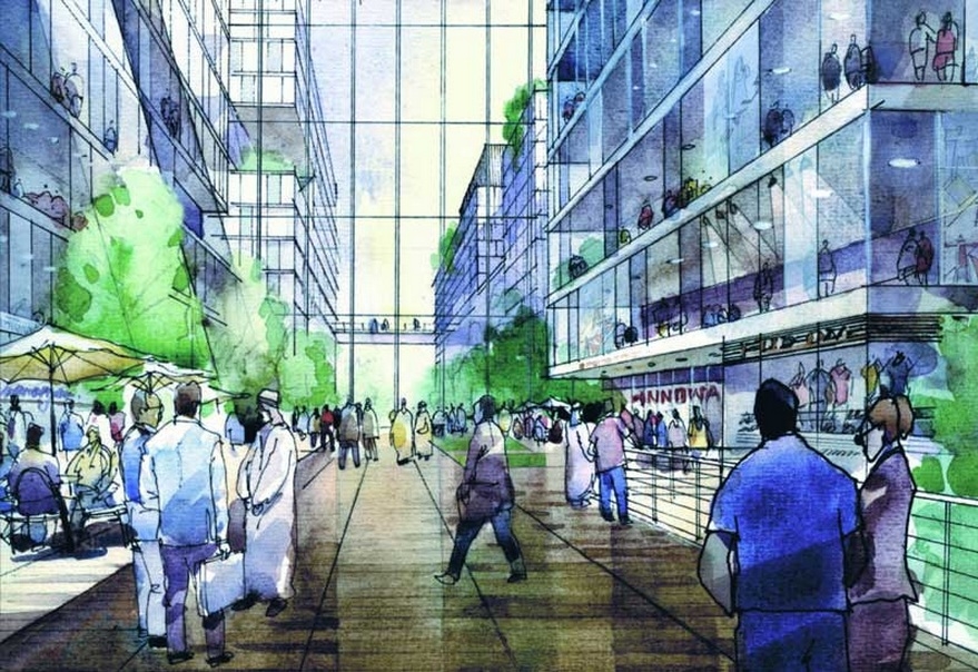 DWTC's Zabeel Hall extension will be operational by Q1 2016. DWTC's Zabeel Hall extension will be operational by Q1 2016.