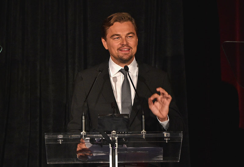 DiCaprio is an ardent environmental supporter. DiCaprio is an ardent environmental supporter.
