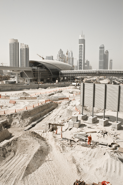 Dubai Metro, file image. Dubai Metro, file image.