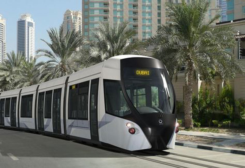 Dubai Tram. Dubai Tram.