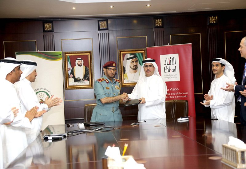 HE Major General Mohammed Ahmed Al Marri (left), with HE Saeed Al Tayer (right). HE Major General Mohammed Ahmed Al Marri (left), with HE Saeed Al Tayer (right).