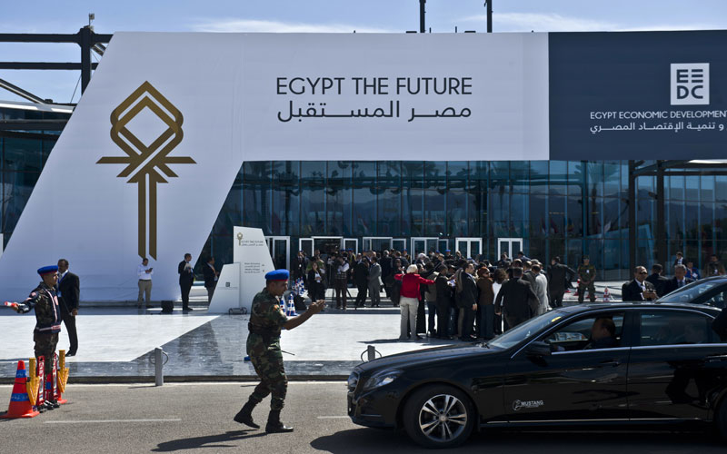 The announcements were made at the Egypt The Future Economic development forum at Sharm El Sheikh The announcements were made at the Egypt The Future Economic development forum at Sharm El Sheikh