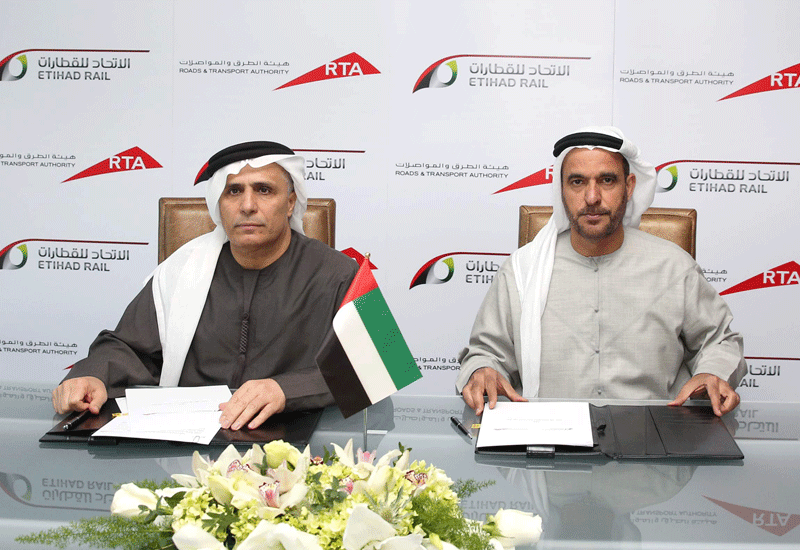 The strategic agreement signed by Etihad Rail and RTA identifies points of cooperation that will be important during the building of the UAE’s nationa The strategic agreement signed by Etihad Rail and RTA identifies points of cooperation that will be important during the building of the UAE’s nationa