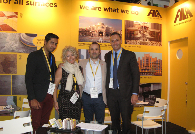 Fila’s Madinat Jumeirah contract win was announced at Middle East Stone 2015. Fila’s Madinat Jumeirah contract win was announced at Middle East Stone 2015.
