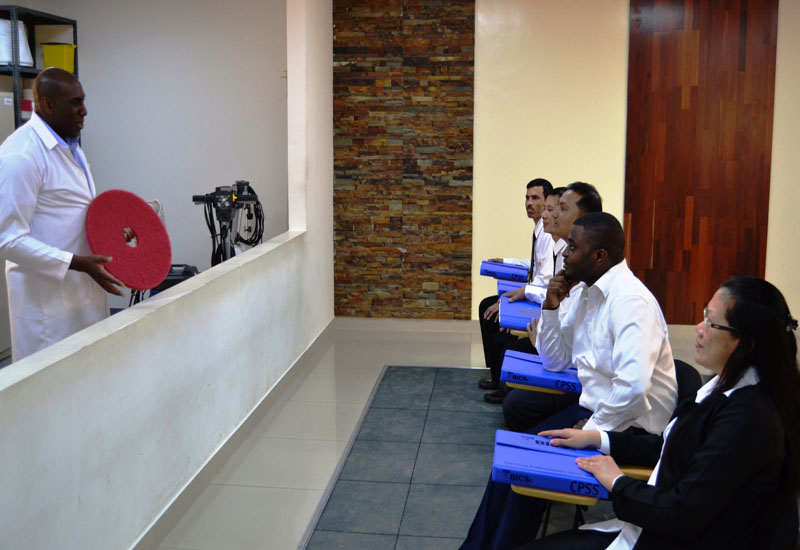 A scene from Farnek's BICSc training centre. A scene from Farnek's BICSc training centre.