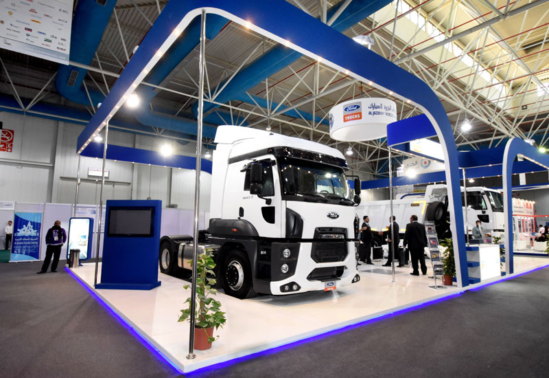 Ford Trucks used Saudi Transtec 2015 to showcase its 4135M and 1843T models, both of which come with the option of the ‘Hot Climate Package’. Ford Trucks used Saudi Transtec 2015 to showcase its 4135M and 1843T models, both of which come with the option of the ‘Hot Climate Package’.
