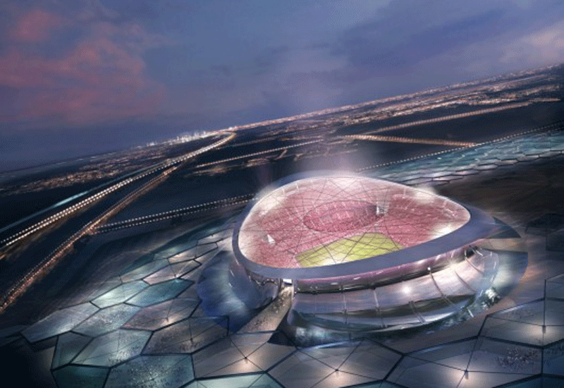 The Lusail stadium will host 80,000 fans during the opening a closing matches of the 2022 FIFA World Cup in Qatar. The Lusail stadium will host 80,000 fans during the opening a closing matches of the 2022 FIFA World Cup in Qatar.
