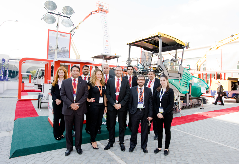 The GENAVCO team poses for a group photograph at INTERMAT Middle East 2014. The GENAVCO team poses for a group photograph at INTERMAT Middle East 2014.