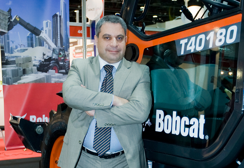 Doosan Infracore's Gaby Rhayem tells PMV Middle East why Bobcat chose INTERMAT Middle East 2014 as a launch pad for its new T40180 telescopic handler. Doosan Infracore's Gaby Rhayem tells PMV Middle East why Bobcat chose INTERMAT Middle East 2014 as a launch pad for its new T40180 telescopic handler.