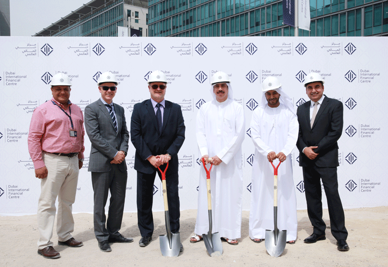 DIFC officials broke ground on Gate Village Building 11 in Dubai. DIFC officials broke ground on Gate Village Building 11 in Dubai.
