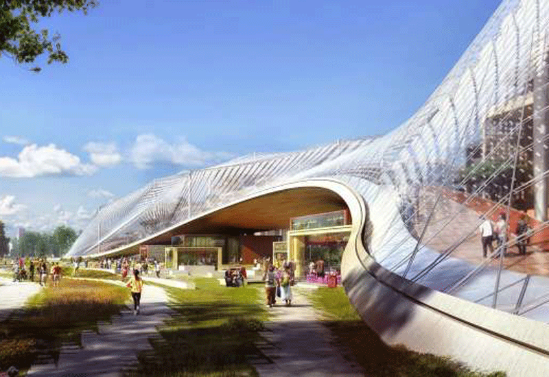 An image of the proposed new headquarters. An image of the proposed new headquarters.
