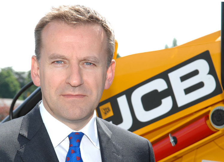 Graeme Macdonald, CEO of JCB. Graeme Macdonald, CEO of JCB.