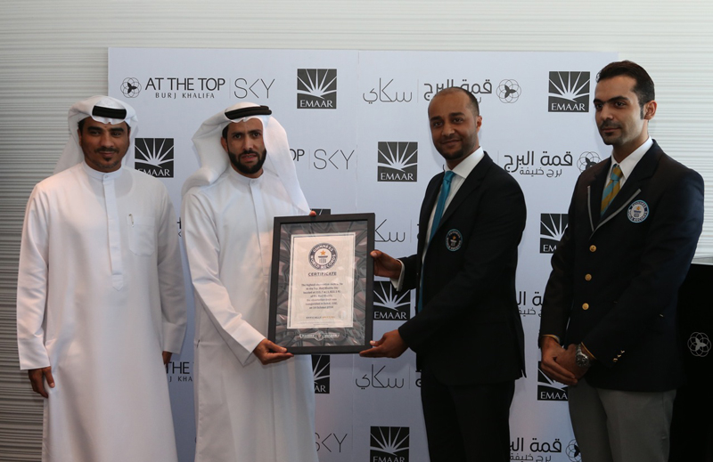 NEWS, Projects, Burj khalifa, Guinness book of records, Observation deck NEWS, Projects, Burj khalifa, Guinness book of records, Observation deck