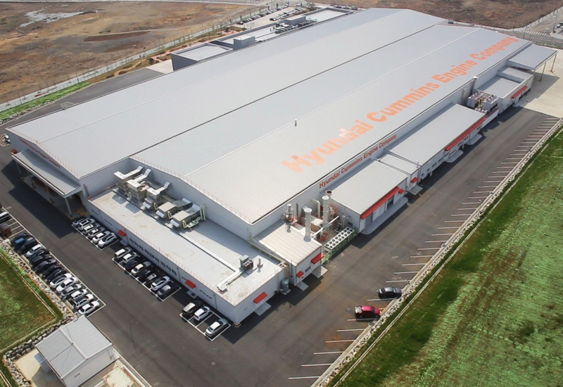 The HCEC factory will produce up to 50,000 diesel engines for Hyundai earthmoving machinery every year. The HCEC factory will produce up to 50,000 diesel engines for Hyundai earthmoving machinery every year.