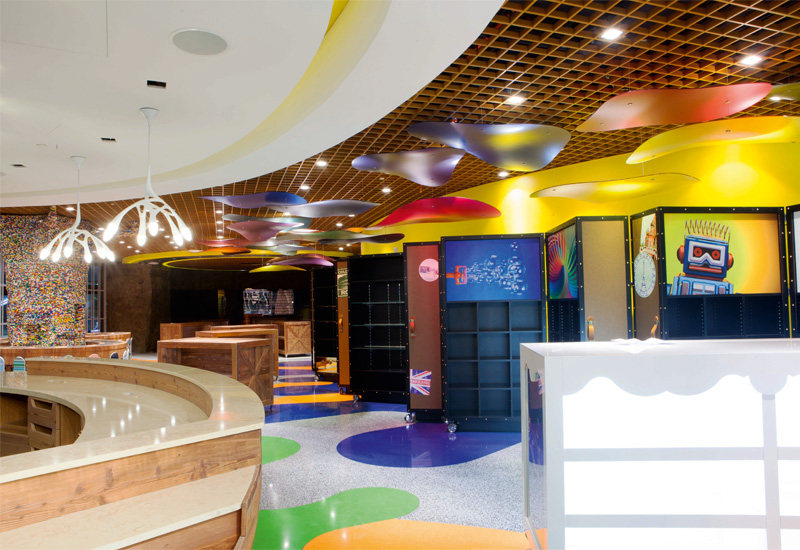 The HIA children's play area. The HIA children's play area.