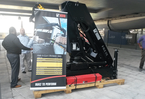 HIAB showcased a number of next-gen lifting products to its local channel partners in Dubai. HIAB showcased a number of next-gen lifting products to its local channel partners in Dubai.