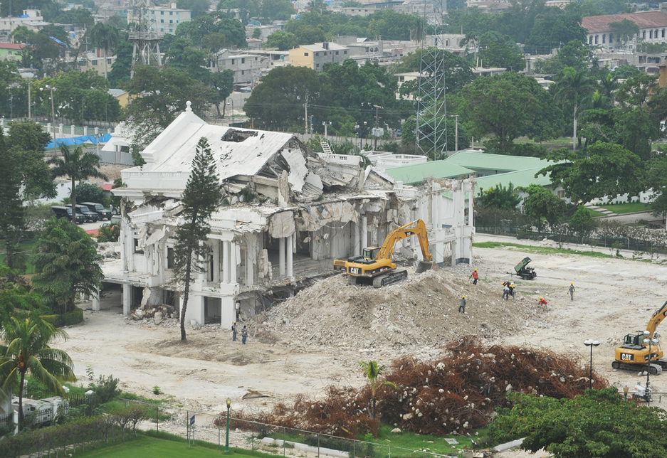 photo Inside National Palace Haiti https www constructionweekonline com article 22836 qatar city planned for haiti after 20m pledge