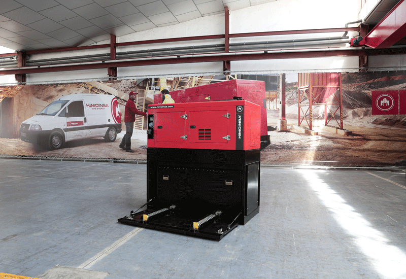 Himoinsa’s variable speed, hybrid generator set has been designed to reduce operating costs and increase the length of refuelling intervals. Himoinsa’s variable speed, hybrid generator set has been designed to reduce operating costs and increase the length of refuelling intervals.
