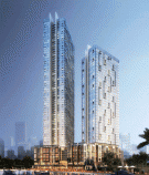 Horizon Towers on Reem Island. Horizon Towers on Reem Island.