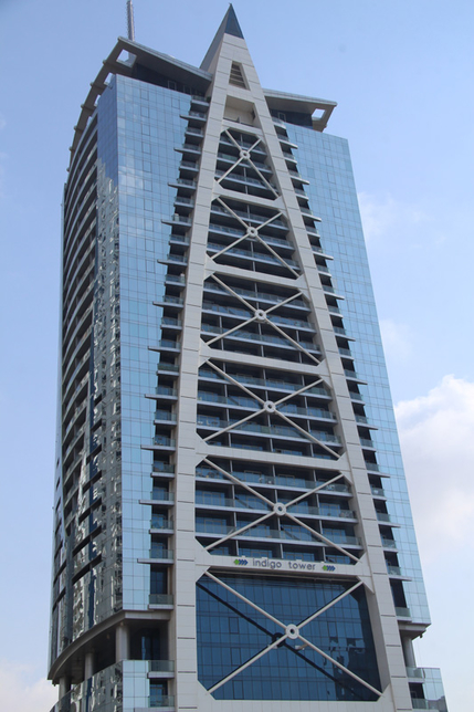 Indigo Tower. Indigo Tower.