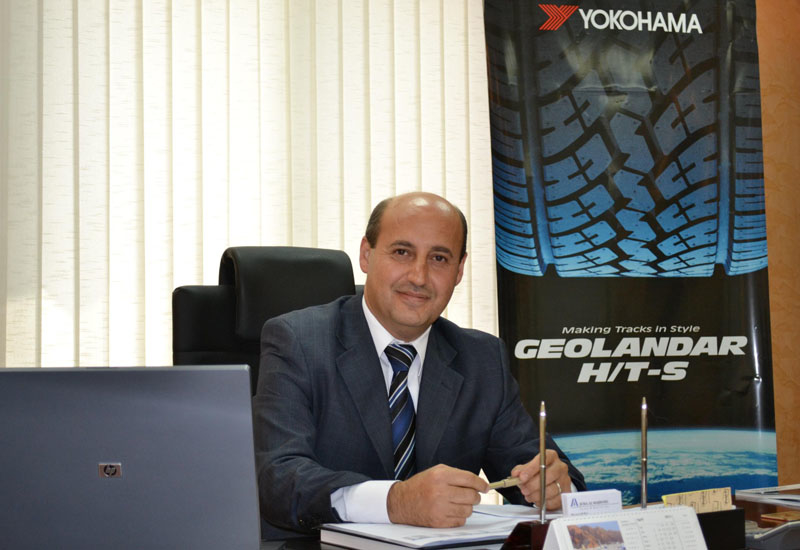 Hassan El Haj, GM for the tyre division at Juma Al Majid. Hassan El Haj, GM for the tyre division at Juma Al Majid.