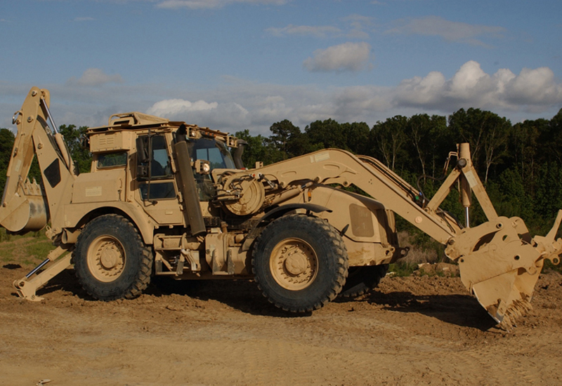 The JCB HMEE-1 boasts a top speed of almost 100km/h. The JCB HMEE-1 boasts a top speed of almost 100km/h.