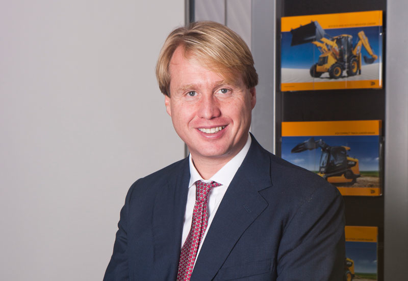 Bullish: JCB heir Jo Bamford says it won’t be long before it’s the largest equipment brand in the region. Bullish: JCB heir Jo Bamford says it won’t be long before it’s the largest equipment brand in the region.