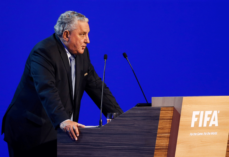 Britain's FIFA vice-president Jim Boyce. Britain's FIFA vice-president Jim Boyce.