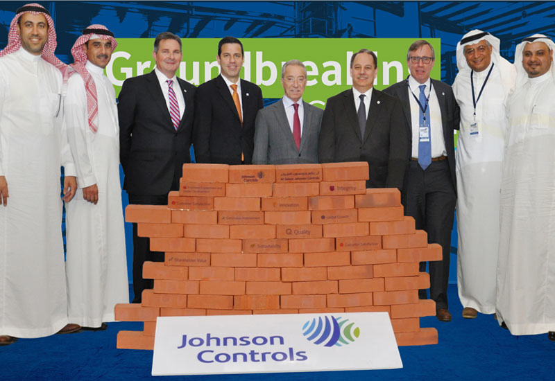 The management team from Al Salem Johnson Controls with representatives from King Abdullah Economic City The management team from Al Salem Johnson Controls with representatives from King Abdullah Economic City