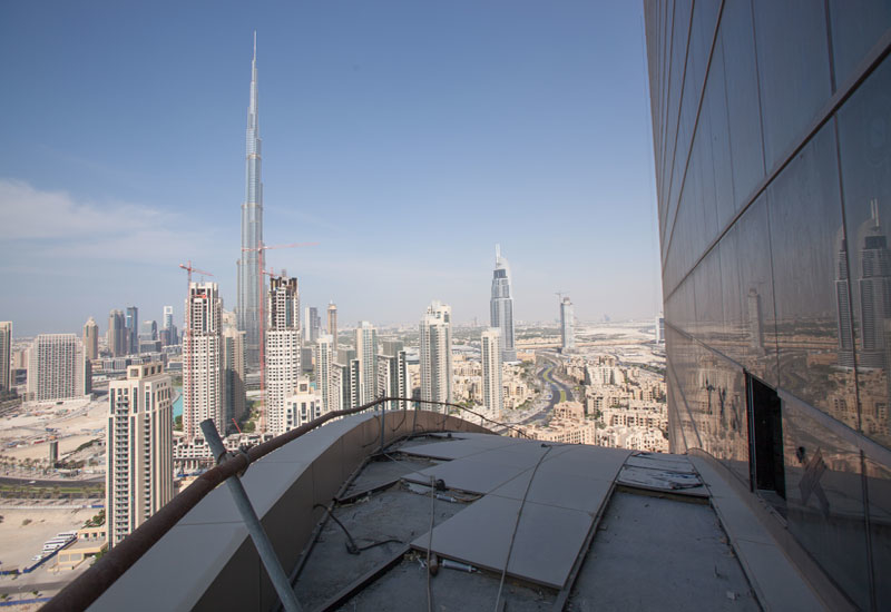 View from the KCPC-built Prime Tower in Business Bay. View from the KCPC-built Prime Tower in Business Bay.
