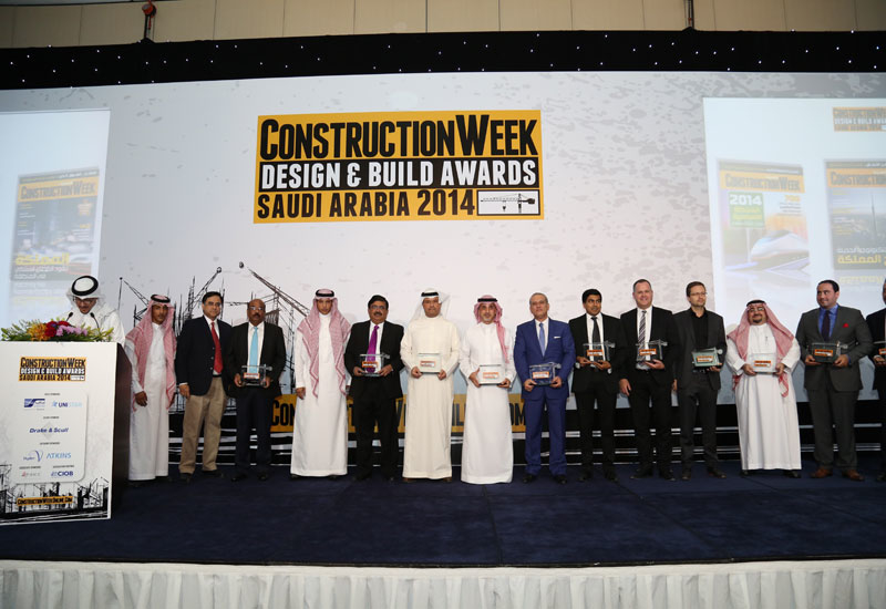 Winners of the Construction Week Saudi Arabia Design & Build 2014 Awards. Winners of the Construction Week Saudi Arabia Design & Build 2014 Awards.