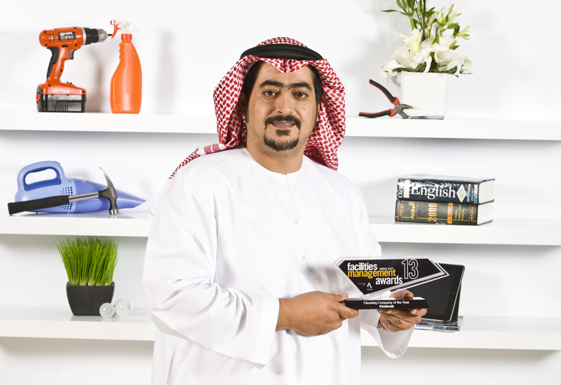 Abdulla Saeed Al Qamzi, managing director, Khidmah at the 2013 fmME Awards Abdulla Saeed Al Qamzi, managing director, Khidmah at the 2013 fmME Awards
