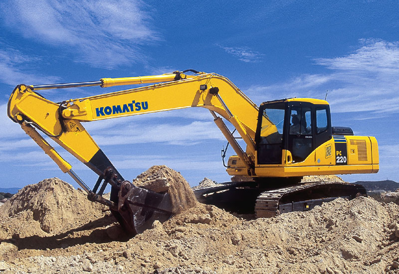 A 20t Komatsu PC220 - a popular choice for the discerning Middle East customer. A 20t Komatsu PC220 - a popular choice for the discerning Middle East customer.