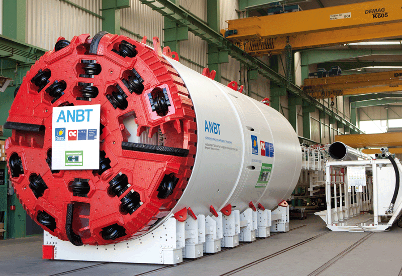 Herrenknecht has supplied TBMs for projects globally, including this one for a project in Algeria. Herrenknecht has supplied TBMs for projects globally, including this one for a project in Algeria.