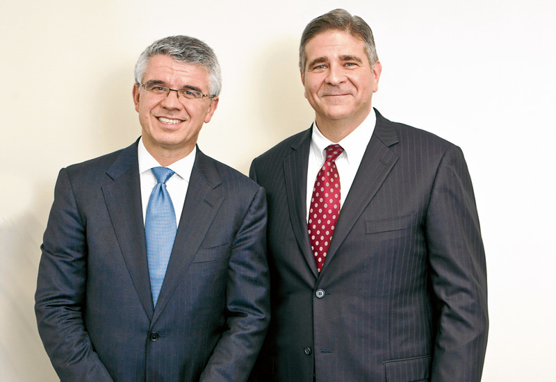 (L-R) Louis Berger International President Jim Stamatis and MENA Senior Vice President Tom Topolski. (L-R) Louis Berger International President Jim Stamatis and MENA Senior Vice President Tom Topolski.