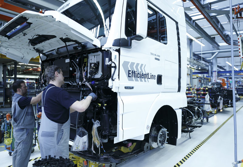 MAN Truck & Bus has been ranked in the Dow Jones Sustainability Indices (DJSI) with a score of 85 out of 100. MAN Truck & Bus has been ranked in the Dow Jones Sustainability Indices (DJSI) with a score of 85 out of 100.