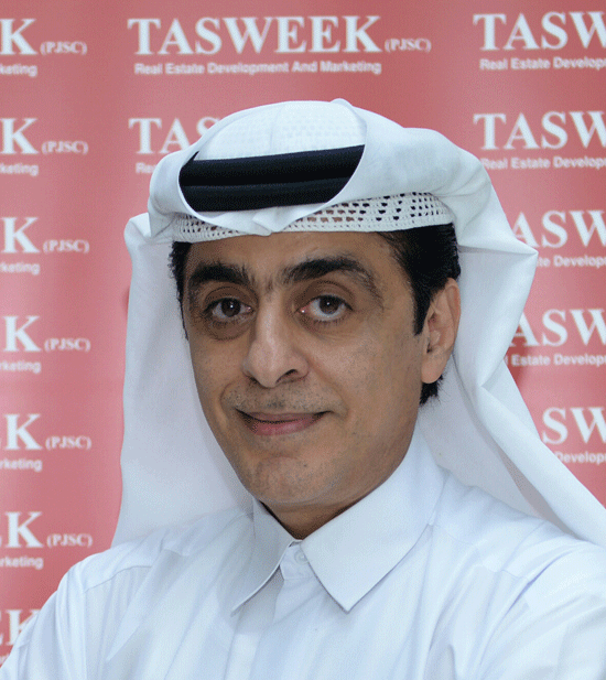 Masood Al Awar, CEO, Tasweek Real Estate Marketing and Development. Masood Al Awar, CEO, Tasweek Real Estate Marketing and Development.