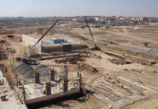 Site of the hospital project being managed by Sweett in Morocco Site of the hospital project being managed by Sweett in Morocco