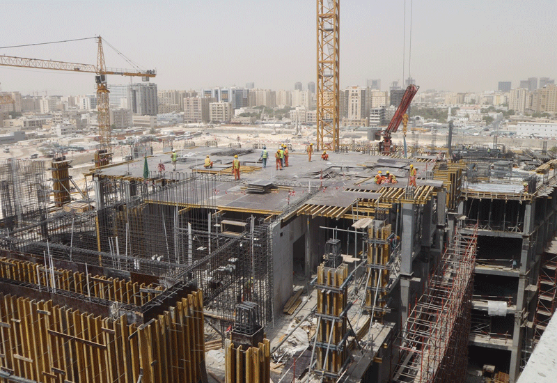 Msheireb metro station will use more concrete and steel underground than in the entire Burj Khalifa. Msheireb metro station will use more concrete and steel underground than in the entire Burj Khalifa.