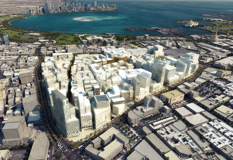 The Msheireb Downtown Doha project conceived upon completion. The Msheireb Downtown Doha project conceived upon completion.