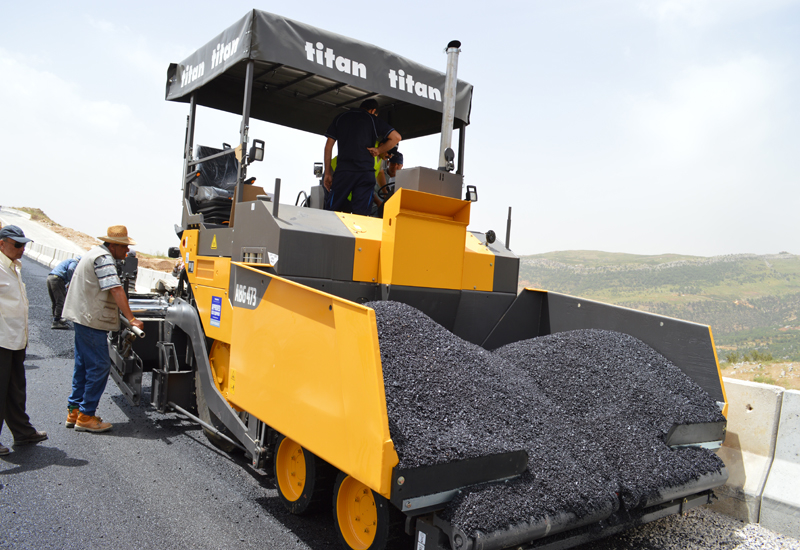 NAH is using its Volvo CE ABG Titan 473-2 paver across both road projects. NAH is using its Volvo CE ABG Titan 473-2 paver across both road projects.