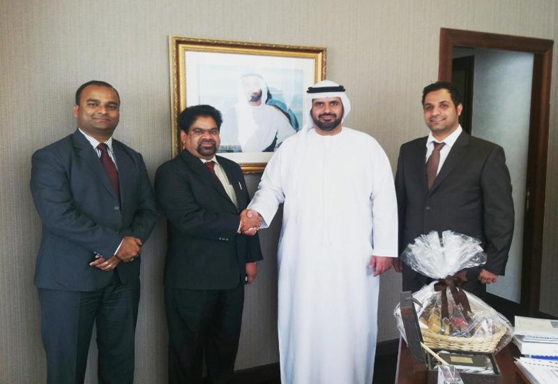 L-R: Nuberg Engineering AGM Mr. D. Sahu and chairman AK Tyagi with Al Ghaith Industries chairman Mr. Ali Hamel , and GM Almamoon Al Baadani. L-R: Nuberg Engineering AGM Mr. D. Sahu and chairman AK Tyagi with Al Ghaith Industries chairman Mr. Ali Hamel , and GM Almamoon Al Baadani.
