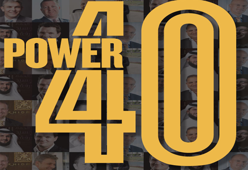 fmME's Power 40 list for 2015 fmME's Power 40 list for 2015
