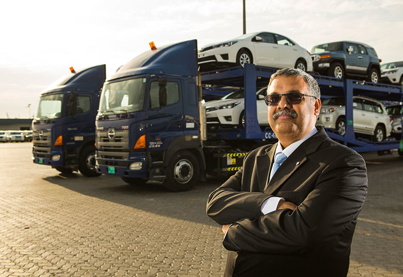 Al-Futtaim Logistics’ acting managing director and finance manager, Raman Kumar Al-Futtaim Logistics’ acting managing director and finance manager, Raman Kumar