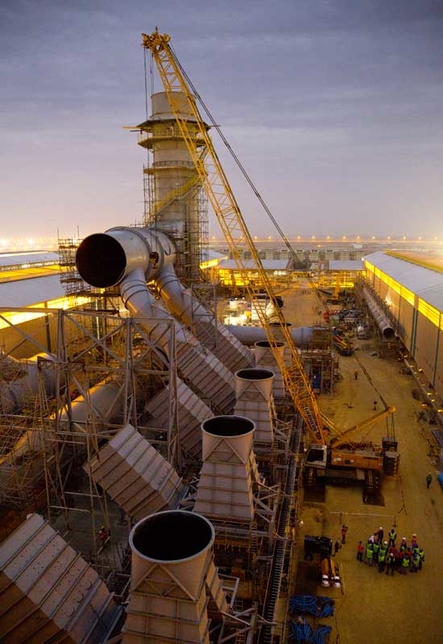 Ras Al Khair Aluminium Smelter. Photo: Bechtel Ras Al Khair Aluminium Smelter. Photo: Bechtel