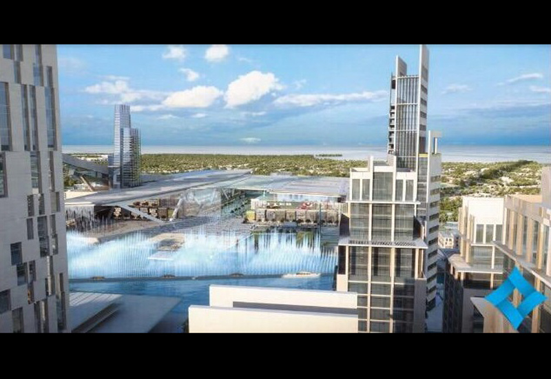 At 420m x 100m, Meydan One's fountain will be the largest in the world. At 420m x 100m, Meydan One's fountain will be the largest in the world.