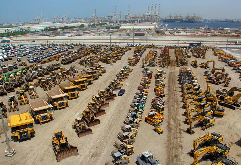 An Aerial view of Ritchie Bros' lot ahead of the 14-16 December auction. An Aerial view of Ritchie Bros' lot ahead of the 14-16 December auction.