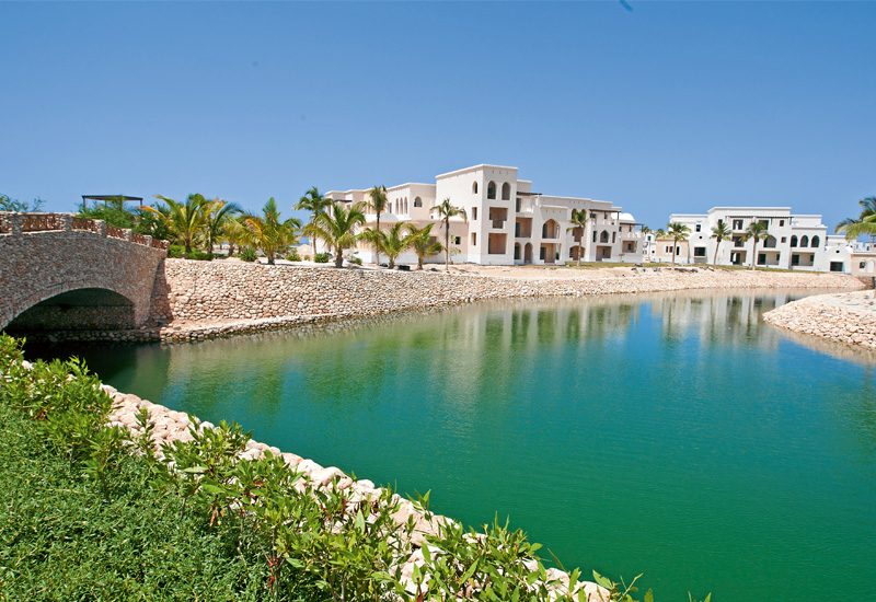 Salalah Beach is completely accessible by water through a network of man-made lagoons. Salalah Beach is completely accessible by water through a network of man-made lagoons.